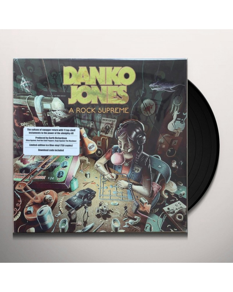 Danko Jones Rock Supreme Vinyl Record $9.49 Vinyl