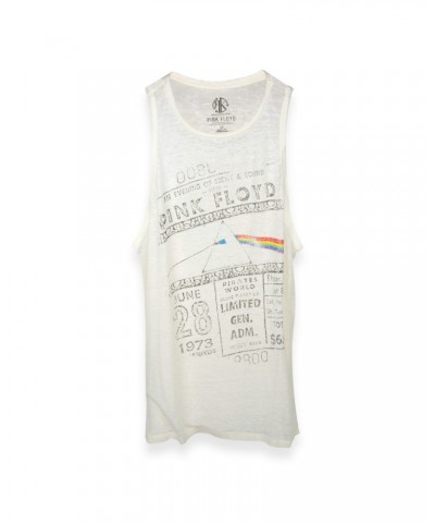 Pink Floyd Women's 6/28/73 Ticket Tank Top $2.15 Shirts