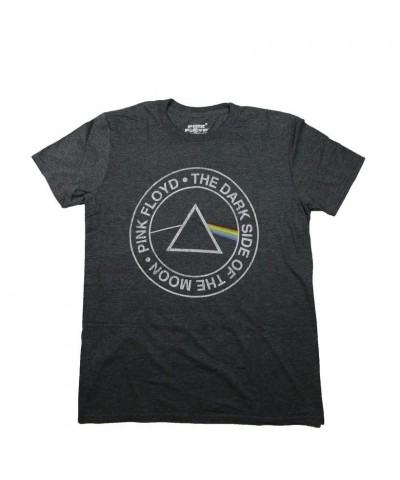 Pink Floyd Charcoal Heather Circle Logo T-Shirt $8.33 Shirts