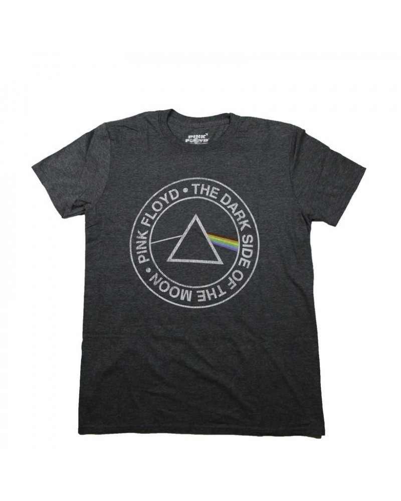 Pink Floyd Charcoal Heather Circle Logo T-Shirt $8.33 Shirts