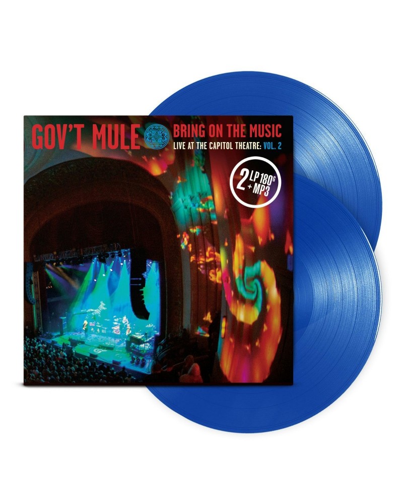 Gov't Mule Blue 2 LP Volume 2: Bring On The Music / Live at The Capitol Theatre (Vinyl) $12.60 Vinyl