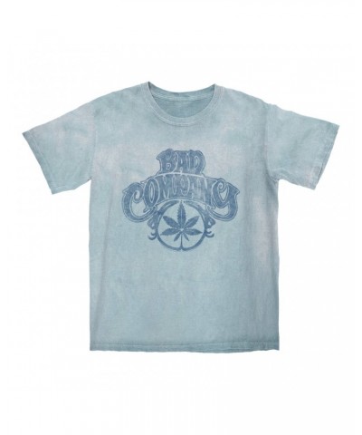 Bad Company T-shirt | Early Smoke Logo Distressed Color Blast Shirt $10.18 Shirts