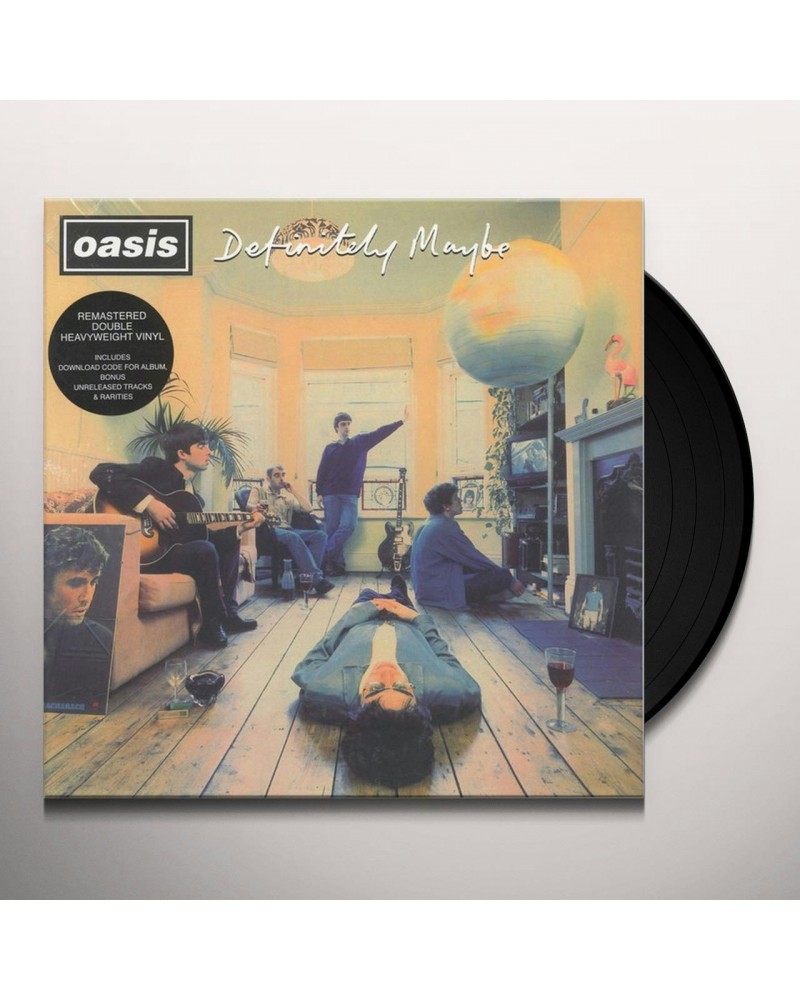 Oasis Definitely Maybe Vinyl Record $9.90 Vinyl