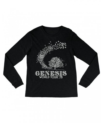 Genesis Long Sleeve Shirt | 1978 World Tour Distressed Shirt $13.18 Shirts