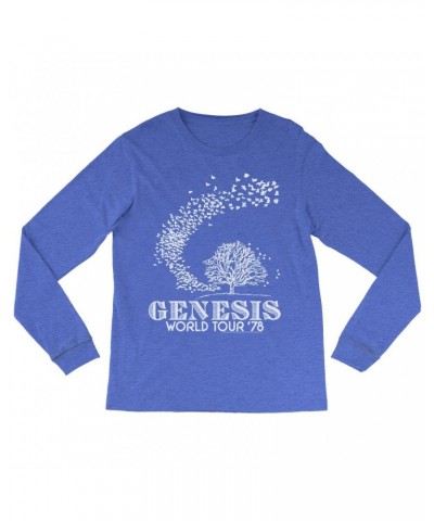 Genesis Long Sleeve Shirt | 1978 World Tour Distressed Shirt $13.18 Shirts