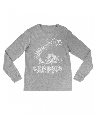 Genesis Long Sleeve Shirt | 1978 World Tour Distressed Shirt $13.18 Shirts