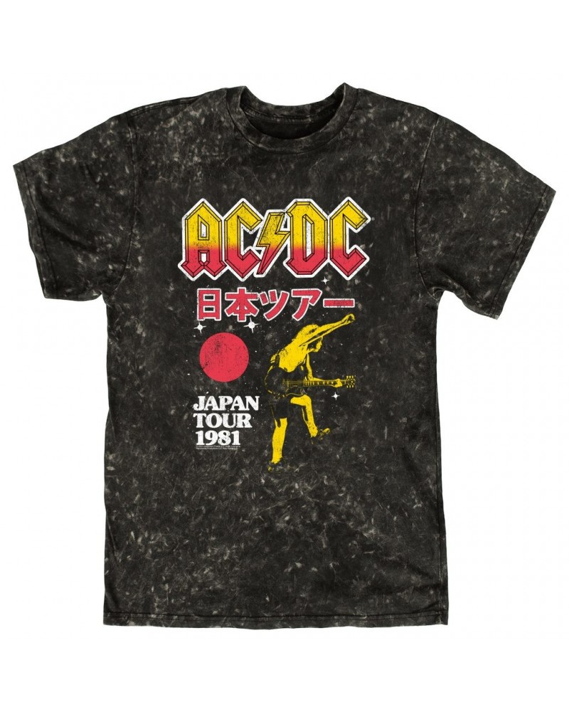 AC/DC T-shirt | 1981 Japan Concert Promotion Mineral Wash Shirt $10.18 Shirts