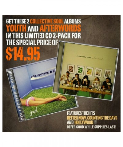 Collective Soul 2-Pack CD $6.88 CD