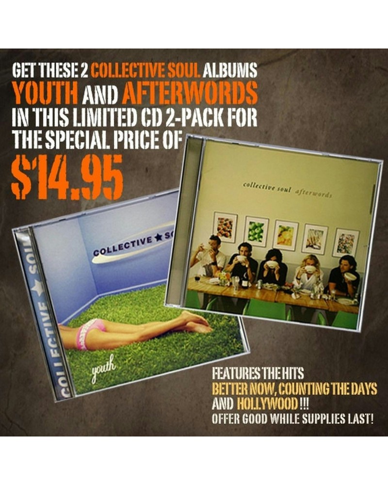 Collective Soul 2-Pack CD $6.88 CD