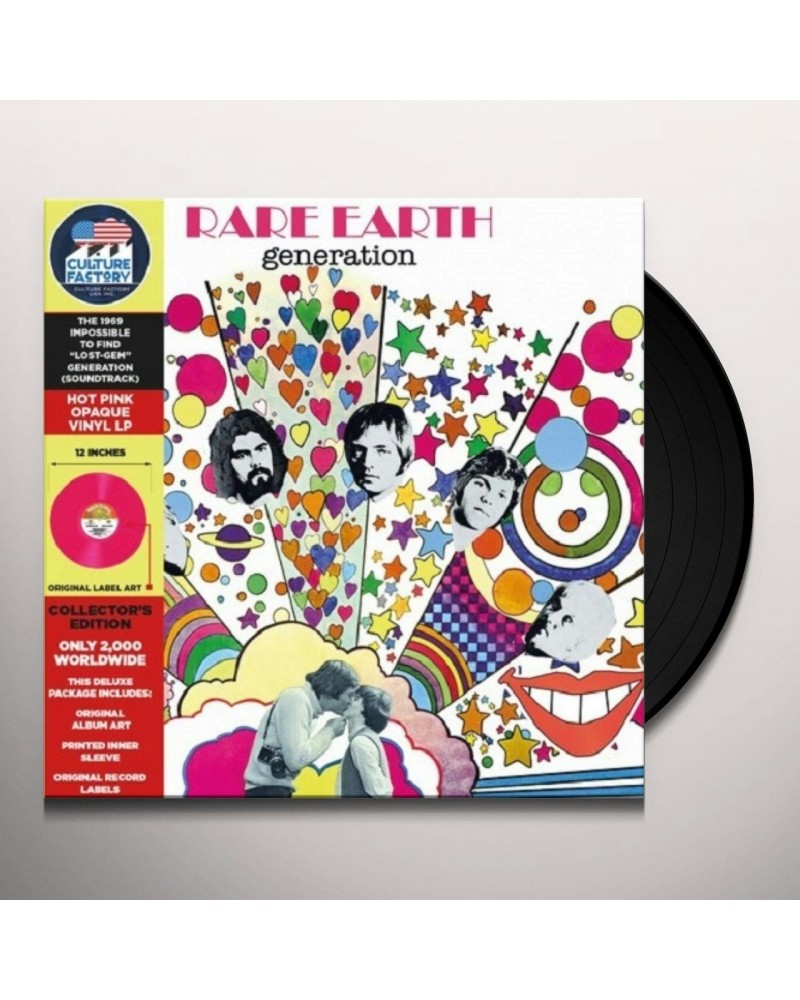 Rare Earth Generation (OST) Vinyl Record $14.40 Vinyl