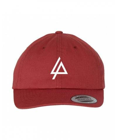 Linkin Park LP Logo Red Washed Dad Hat $11.55 Vinyl