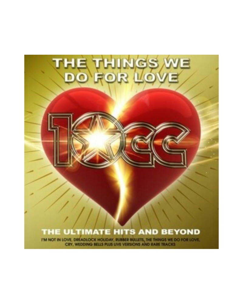 10cc LP Vinyl Record - The Things We Do For Love: The Ultimate Hits & Beyond $14.34 Vinyl