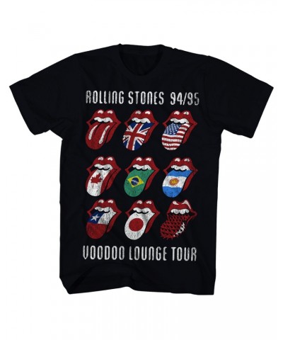 The Rolling Stones The Rolling Stone T-Shirt | Voodoo Tongues Vintage Design Shirt $9.08 Shirts