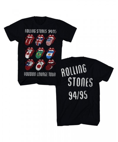 The Rolling Stones The Rolling Stone T-Shirt | Voodoo Tongues Vintage Design Shirt $9.08 Shirts