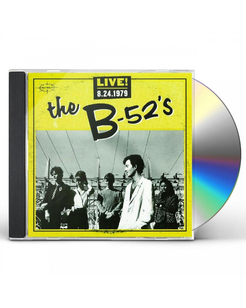 The B-52's LIVE! 8.24.1979 CD $5.11 CD