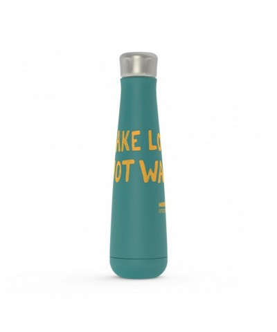 Woodstock Peristyle Water Bottle | Make Love Not War Distressed Water Bottle $7.79 Drinkware