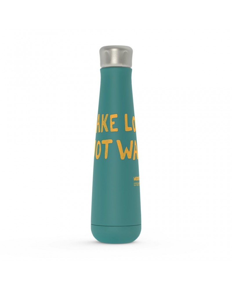 Woodstock Peristyle Water Bottle | Make Love Not War Distressed Water Bottle $7.79 Drinkware