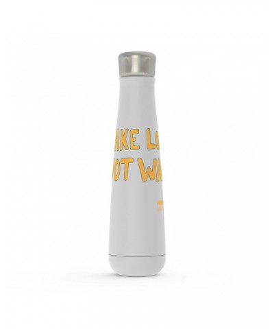 Woodstock Peristyle Water Bottle | Make Love Not War Distressed Water Bottle $7.79 Drinkware