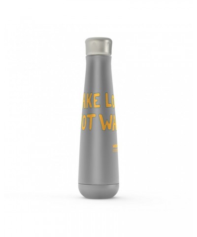 Woodstock Peristyle Water Bottle | Make Love Not War Distressed Water Bottle $7.79 Drinkware