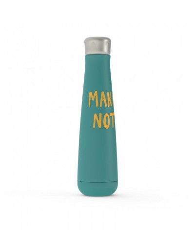 Woodstock Peristyle Water Bottle | Make Love Not War Distressed Water Bottle $7.79 Drinkware