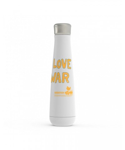 Woodstock Peristyle Water Bottle | Make Love Not War Distressed Water Bottle $7.79 Drinkware