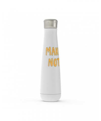 Woodstock Peristyle Water Bottle | Make Love Not War Distressed Water Bottle $7.79 Drinkware