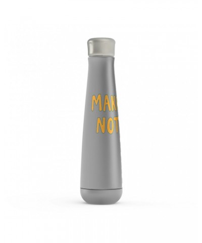 Woodstock Peristyle Water Bottle | Make Love Not War Distressed Water Bottle $7.79 Drinkware