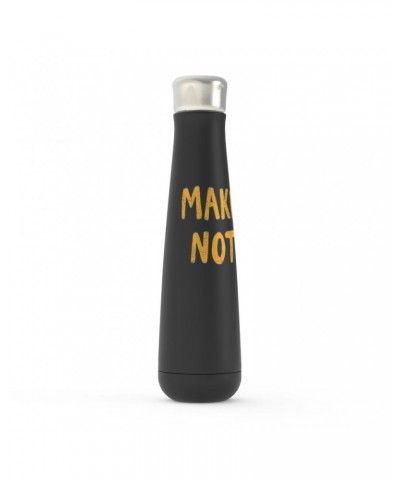 Woodstock Peristyle Water Bottle | Make Love Not War Distressed Water Bottle $7.79 Drinkware