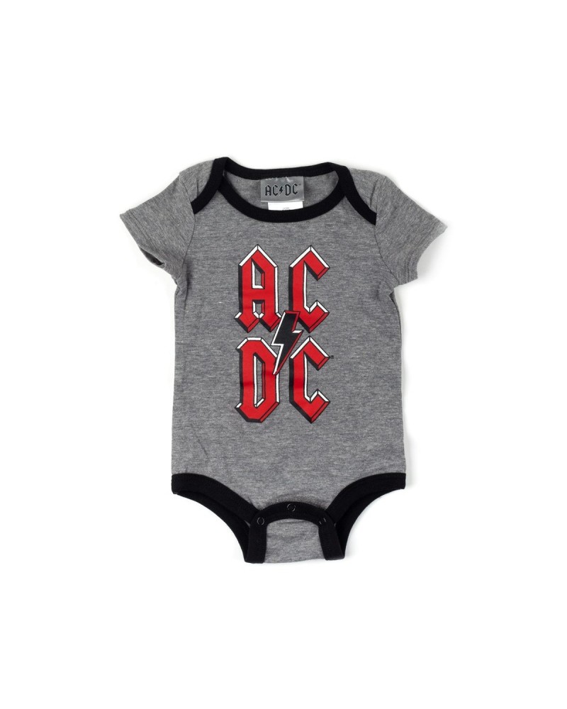 AC/DC Stacked Logo Onesie $3.60 Kids