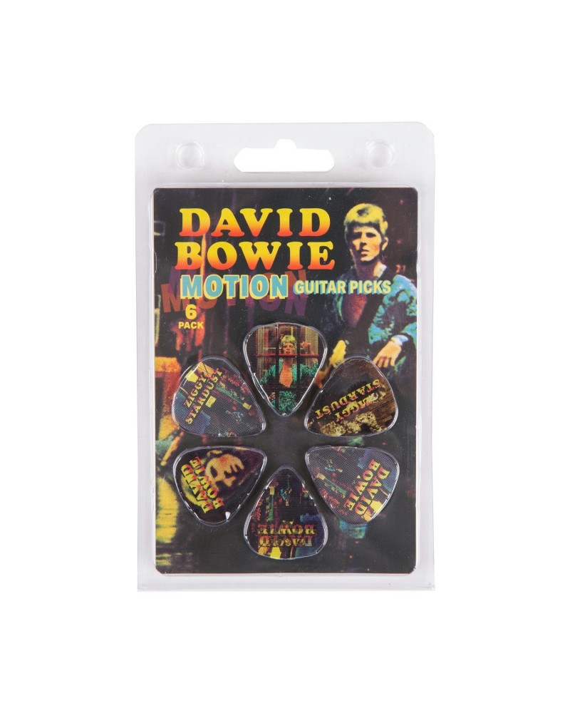 David Bowie Ziggy Stardust Motion Guitar Pick 6 Pack $3.87 Instruments