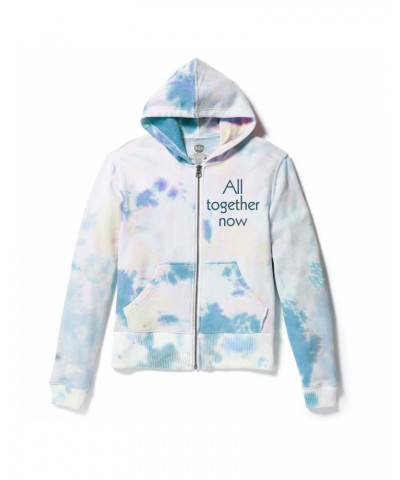 The Beatles All Together Now TieDye Zip Hoodie $40.00 Sweatshirts