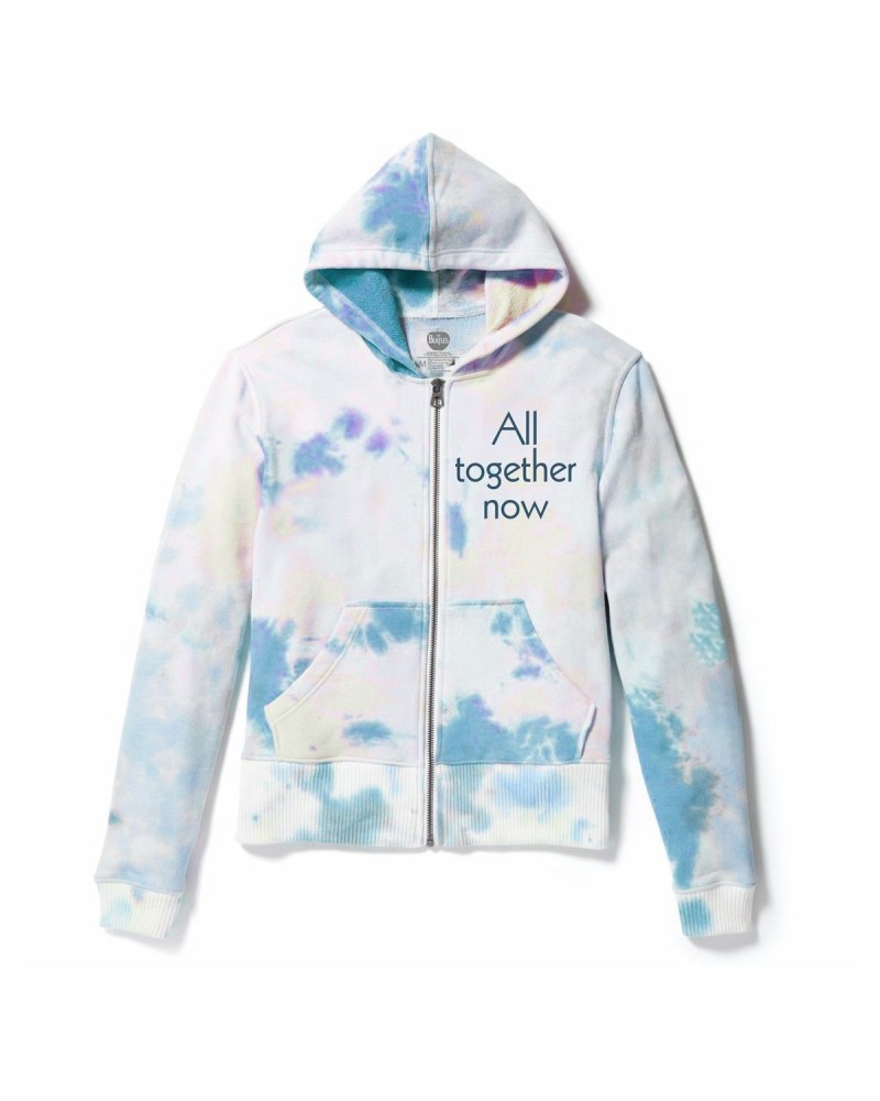 The Beatles All Together Now TieDye Zip Hoodie $40.00 Sweatshirts