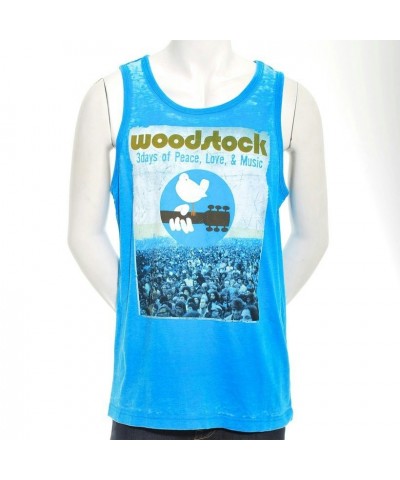 Woodstock Men's Vintage Poster Tank Top $3.78 Shirts