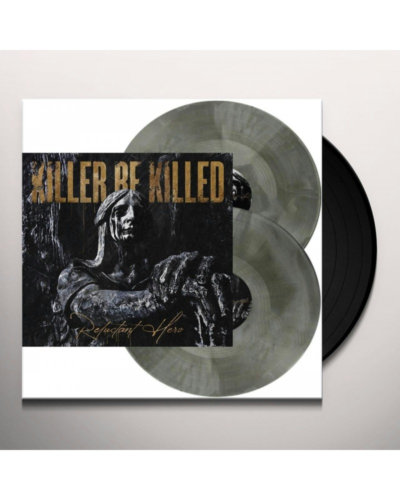 Killer Be Killed Reluctant Hero (Silver & Black Swirl) Vinyl Record $11.17 Vinyl