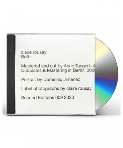 claire rousay BOTH Vinyl Record $11.88 Vinyl