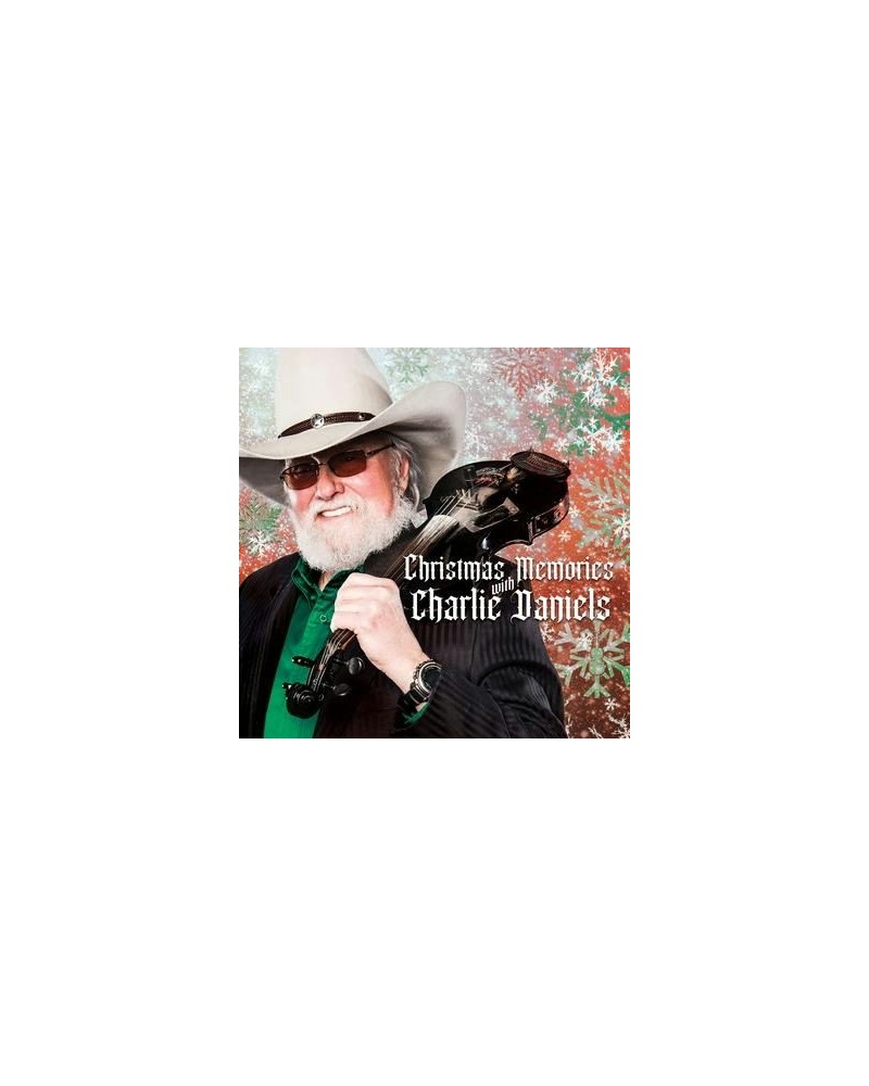 Charlie Daniels CHRISTMAS MEMORIES WITH CHARLIE DANIELS (GREEN VINYL) Vinyl Record $14.17 Vinyl