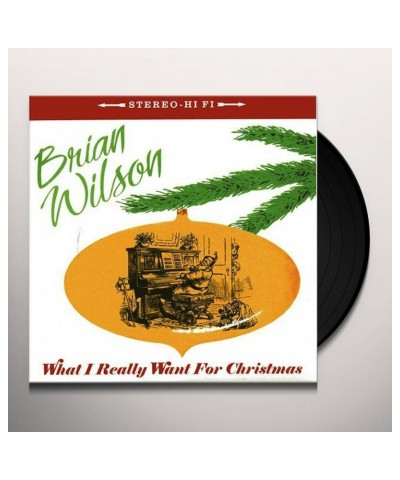 Brian Wilson What I Really Want For Christmas Vinyl Record $4.24 Vinyl