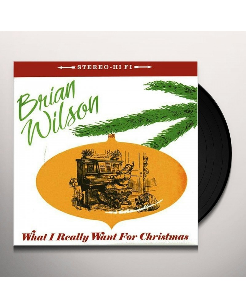 Brian Wilson What I Really Want For Christmas Vinyl Record $4.24 Vinyl