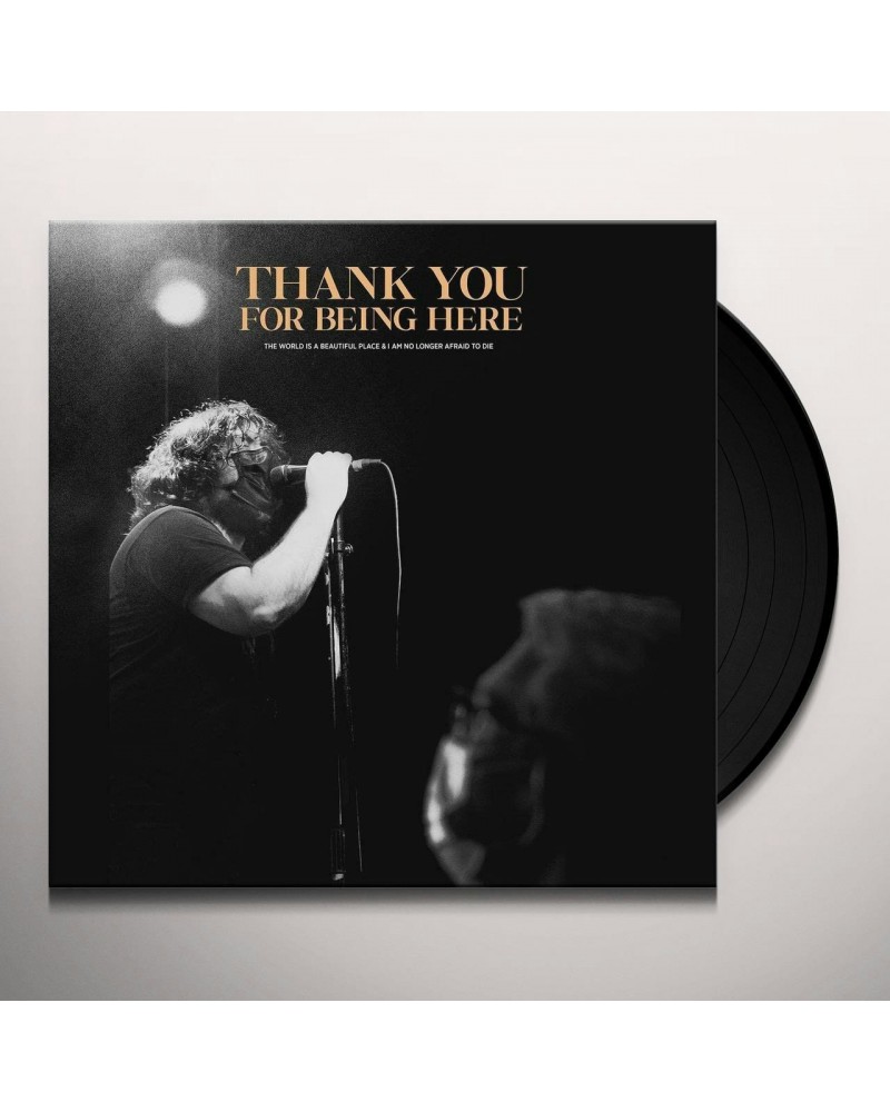 The World Is A Beautiful Place & I Am No Longer Afraid To Die Thank You For Being Here (Live) Vinyl Record $10.64 Vinyl