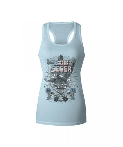 Bob Seger & The Silver Bullet Band Vintage Like a Rock Women's Racerback Tank $9.28 Shirts