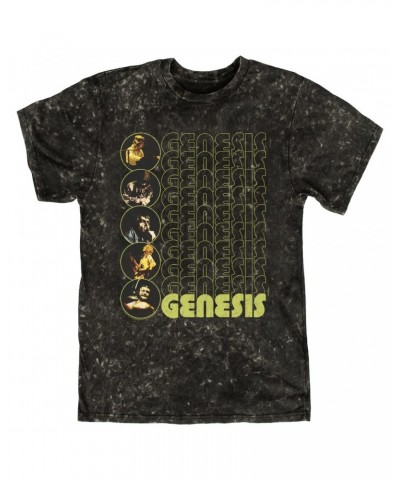 Genesis T-shirt | The Carpet Crawlers Album Design Distressed Mineral Wash Shirt $8.99 Shirts