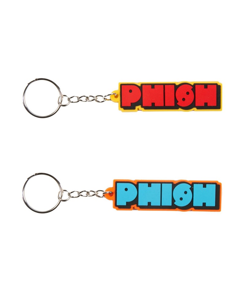 Phish Arcade Wordmark PVC Keychain $4.00 Accessories