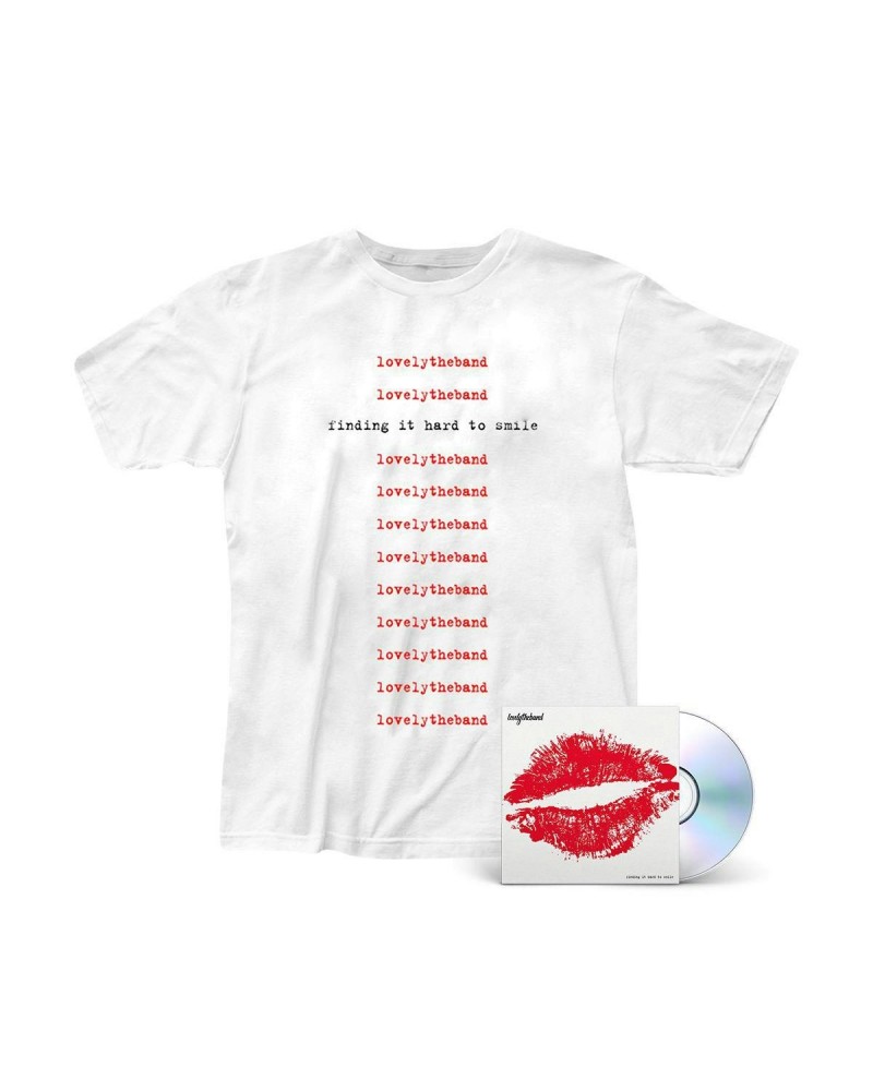 lovelytheband Silver Bundle 1 - Tee + CD $17.48 CD