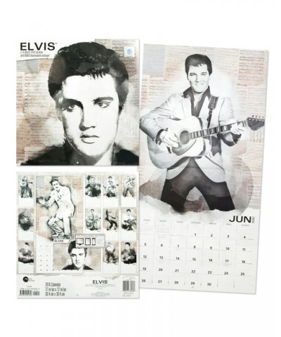 Elvis Presley 2016 Retro Wall Calendar $0.80 Calendars