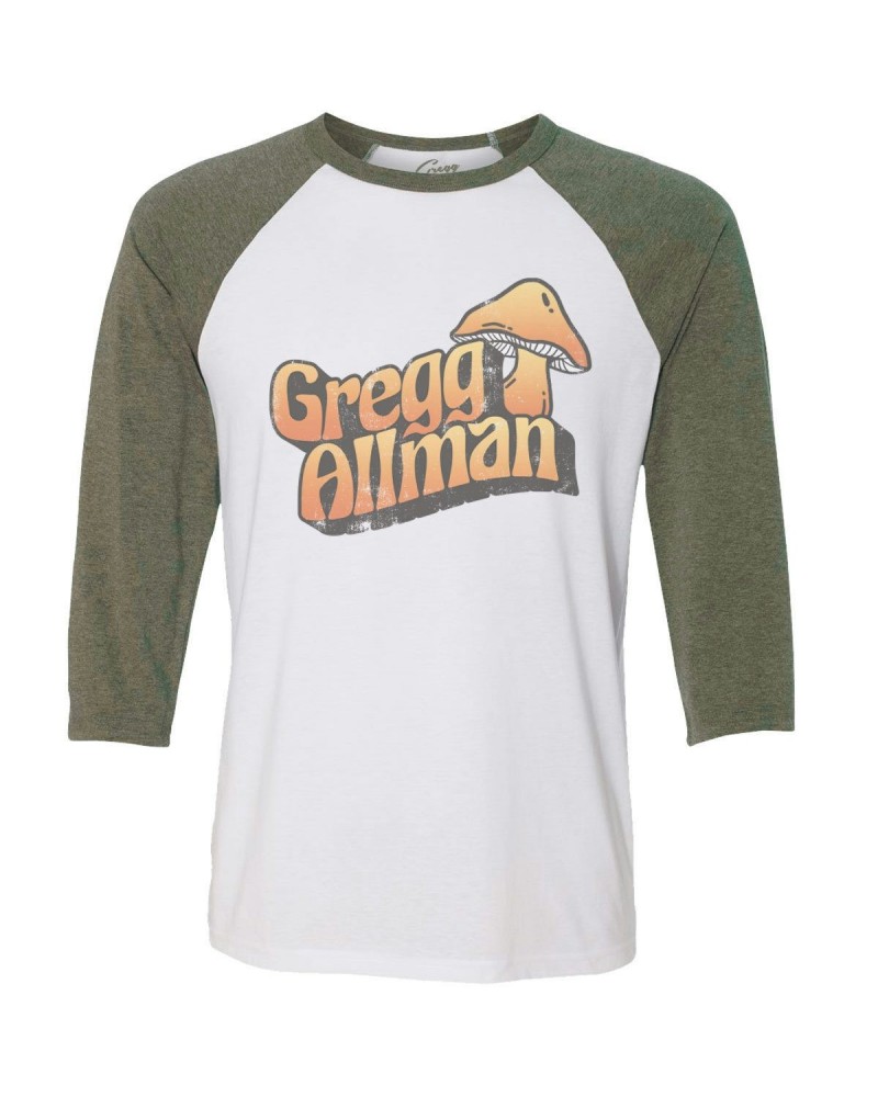 Gregg Allman Mushroom Baseball T-Shirt $18.40 Shirts