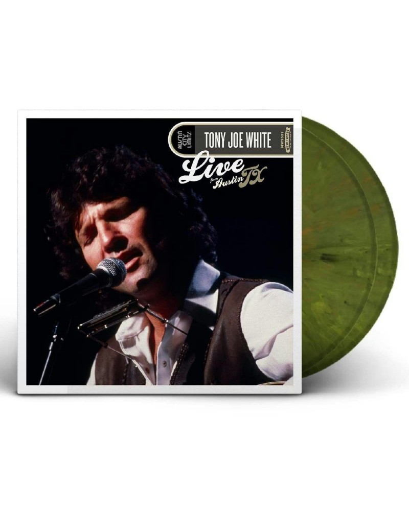 Tony Joe White LIVE FROM AUSTIN TX (SWAMP COLOR VINYL) Vinyl Record $8.48 Vinyl