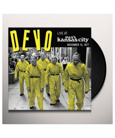 Devo Live at Max's Kansas City - November 15 1977 Vinyl Record $6.41 Vinyl