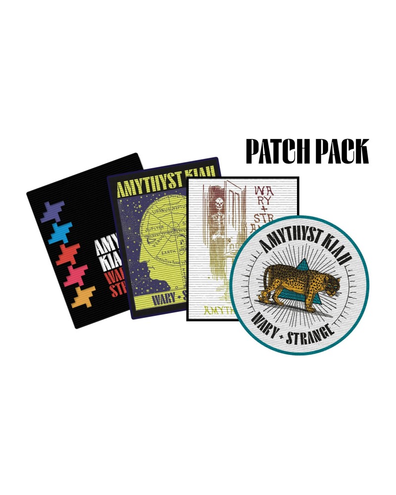 Amythyst Kiah "Wary + Strange" Woven Patch Pack (set of 4) $6.90 Accessories