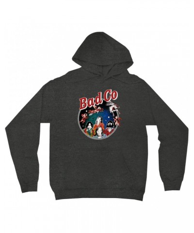 Bad Company Hoodie | Angels Distressed Image Hoodie $19.98 Sweatshirts