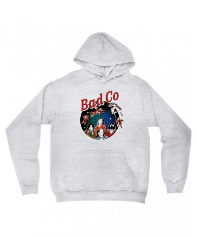 Bad Company Hoodie | Angels Distressed Image Hoodie $19.98 Sweatshirts